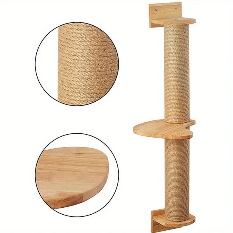 Wooden Cat Tree Tower, 3 Pack
